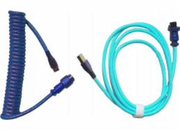 Cortek USB kabel CORTEK AVIATOR USB KABEL TYRKYSOVO-MODRÝ