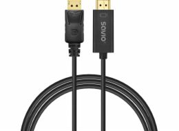 Savio Kabel DisplayPort na HDMI 1,5 m, CL-183