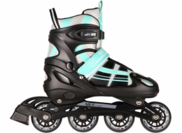 Nils Extreme Kolečkové brusle NH18366A s vyměnitelným běžcem, nastavitelné, mátová, velikost 39-42