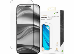 Jcpal Ochranné tvrzené sklo JCPal Preserver - tvrzené sklo pro iPhone 16 s černým rámem - Záruka bezpečnosti. Jednoduché splátky. Doprava zdarma od 170 PLN.