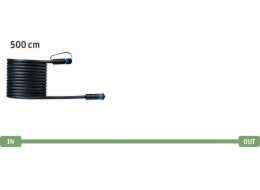Paulmann Plug & Shine propojovací kabel 5m 1vstup-1výstup IP68 24V černý / plast