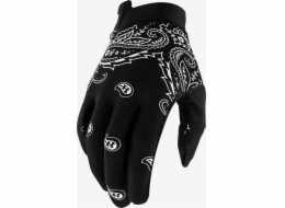 100% Rukavice 100% ITRACK Rukavice, velikost šátku. XL (délka ruky 200–209 mm) (NOVINKA)