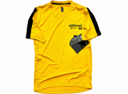 100% pánský dres RIDECAMP s krátkým rukávem, hořčicová velikost. M (NOVINKA 2023)