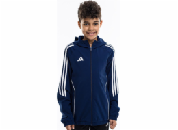 Adidas Dětská bunda Tiro 24 tmavě modrá IM8797 140cm