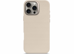 Decoded Kožený kryt Decoded Leather Backcover - kompatibilní s MagSafe pro iPhone 16 Pro Max (hliněný)