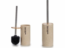 Bigbuy Home Stojací WC kartáč béžový