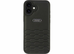 Audi Pouzdro Audi ze syntetické kůže pro iPhone 16 Plus 6.7 černé/černé, pevné, AU-TPUPCIP16M-GT/D2-BK