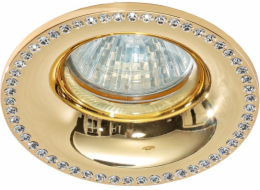 Azzardo Vestavné zlaté kulové svítidlo AZzardo ADAMO MIDST DIAMOND GO AZ2740