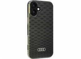 Audi Pouzdro MagSafe pro iPhone 16 Plus 6.7" s prošíváním IML, černé/černé, AU-IMLMIP16M-Q5/D3-BK