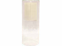 Home Styling Collection Kolekce bytového stylingu LED svíčka ve skle, bílá