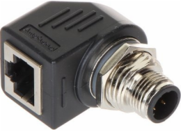 TST Úhlový adaptér M12D-W/RJ45-G