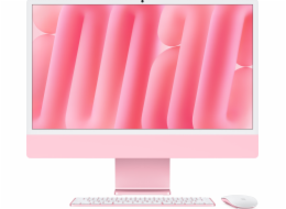 Apple iMac 24 palců: M4 8/8, 16 GB, 256GB SSD - růžový