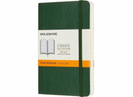Moleskine Notes 9x14 Lines myrtle green