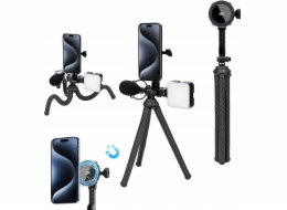 JJC Flexibilní magnetický držák stativu MagSafe pro telefon a GoPro systém / TP-FT2
