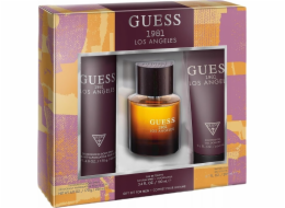 Cuba SET GUESS 1981 Los Angeles EDT sprej 100ml + tělové mléko 200ml + deodorant sprej 226ml