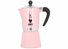 BIALETTI Kávovar Primavera Rainbow 6tz 300 ml Růžová