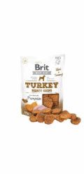 Brit Jerky Turkey Meaty Coins - Turecko - Pochoutka pro štěňata - 80 g