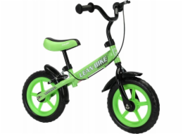 LeanToys Balanční kolo MARIO Balanční kolo Push Bike Green LEAN Toys