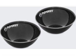 Petromax Smaltované misky Petromax 10 l 2 ks ČERNÉ