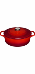 Le Creuset Signature Casserole oval 29 cm Cerise