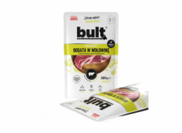 BULT Masová konzerva bohatá na hovězí – mokré krmivo pro psy – 500 g