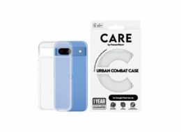 CARE by PanzerGlass Urban Combat - Zadní kryt pro mobilní telefon - termoplastický polyuretan (TPU), polykarbonát (PC) - průsvitná - pro Google Pixel 8a