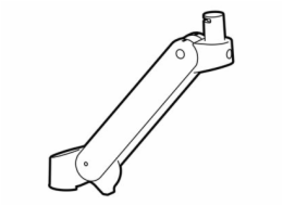 Ergotron LX Pro - Upevňovací komponent (arm without pivot) - Technologie konstantní síly - černá - rameno monitoru
