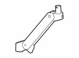Ergotron LX Pro - Upevňovací komponent (arm without pivot) - Technologie konstantní síly - bílá - rameno monitoru