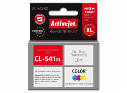 Activejet AC-541NX inkoust pro tiskárny Canon (náhrada za Canon CL-541XL) Supreme, 18 ml, modrá, žlutá, červená