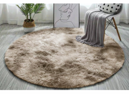 Strado Kulatý koberec Ombre Strado 120x120 OmbreCamel (Beige) univerzální () - 22228-uniw