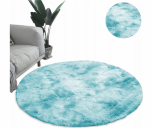 Strado Kulatý koberec Ombre Strado 120x120 OmbreBlue (Lig...