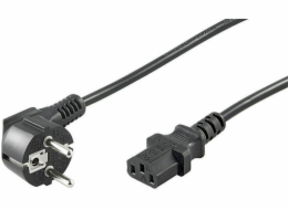 goobay studený připojovací kabel spotřebiče C13 > zástrčka ochranného kontaktu