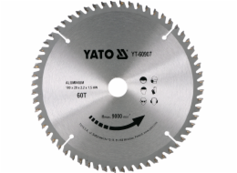 Yato kotoučová pila na hliník 180x52x20mm YT-60907