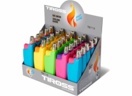 Tiross Výsuvný plynový zapalovač TIROSS, 25dílný. FUGOS TS-718