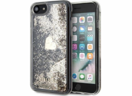 Guess Guess GUOHCI8GLHFLGO Pevný kryt pro iPhone 7/8/SE 2020 /SE 2022 zlatý/zlatý s třpytivými přívěsky