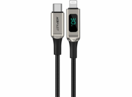 Acefast Kabel USB-C - Lightning 1,2 m, stříbrný (6974316281047)