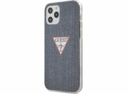 Guess Guess GUHCP12MPCUJULDB Pouzdro na iPhone 12 6.1 Max/Pro tmavě modré/tmavě modré, Jeans Collection
