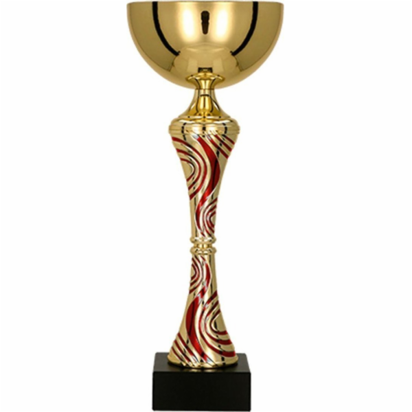 Victoria Sport Kovový sportovní kelímek Gold-Red