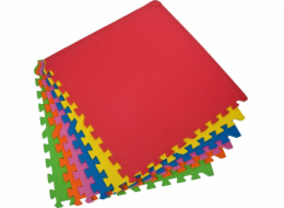 Enero Pěnové puzzle 60x60 sada 6 dílů 10 mm Enero Mix univerzální barvy