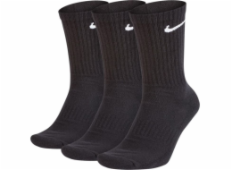 Nike Vysoké ponožky Everyday Cushion Crew 3Pak 010: Velikost - 42 - 46 (SX7664-010)