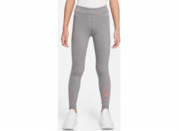 Nike Legíny Sportswear Essential DD6482 091 DN1853 091 šedé L (147-158cm)