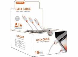 Somostel Kabel USB-A - Lightning 1 m černý (28259)