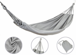Royokamp Houpací síť Classic pro 2 osoby 200 x 150 cm ocelově šedá