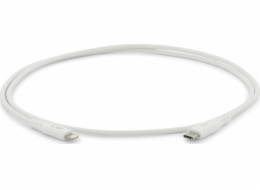 LMP Kabel USB-C na Lightning, nabíjení a synchronizace, certifikace MFI, 1 m, bílý