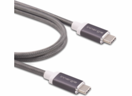 Innergie USB kabel USB-C - USB-C 1 m šedý (3082175600)