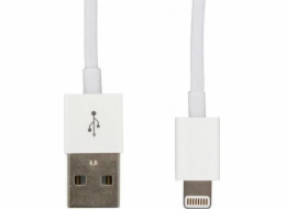 LMP Kabel USB-A - Lightning 1 m bílý (LMP-LIGHUSB-1M)