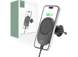 Tech-Protect Magnetický držák do auta MagSafe s bezdrátovým nabíjením 15W do větracího otvoru Tech-Protect MM15W-V1 černý