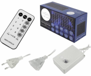 LTC PR závěs 300 x LED, 3 x 3 m, 8 funkcí, AC 230 V, dálk...