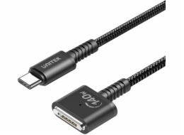 Unitek Kabel USB-C - MagSafe 3 USB 1m černý (C14121BK-1M)