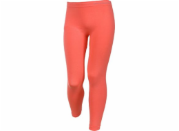 Brubeck Dětské legíny COMFORT COTTON JUNIOR korálové vel. 116/122 (LE11180)